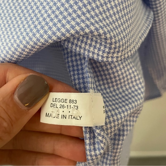 Linea In ‘Made in Italy’ 2-Ply Easy Care Dress Shirt - Picture 4 of 6